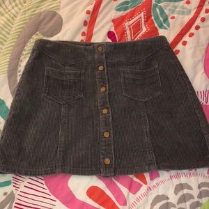 She + Sky Corduroy Skirt